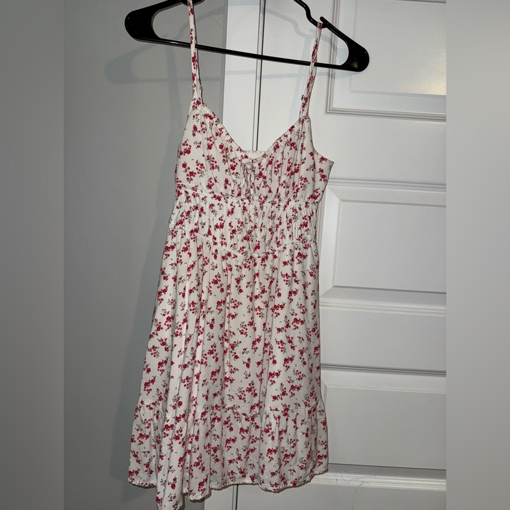 Hollister Floral Dress with Spaghetti Straps